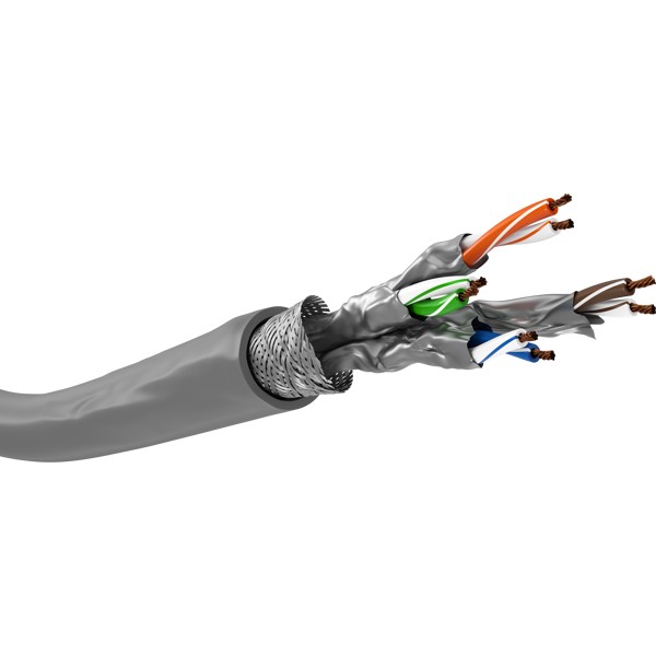 100m LAN Kabel Cat6 S/FTP PIMF geschirmt Netzwerkkabel flexible Drähte