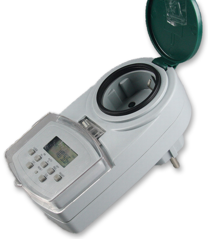 99-100-00370_Outdoorschaltuhr 230V Zeitschaltuhr Outdoor Uhr bis 3600Watt belastbar