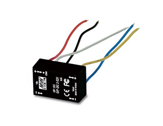 LED-Treiber-600mA-43-700-03100-Bild01 LED Treiber 600mA Eingang12V oder 24V Ausgang 600mA Konstantstrom