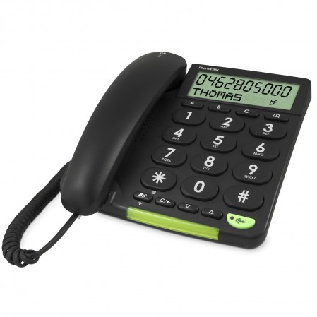74-884-00292-7322460057473 Telefon PhoneEasy mit großem Display und Tasten für Senioren