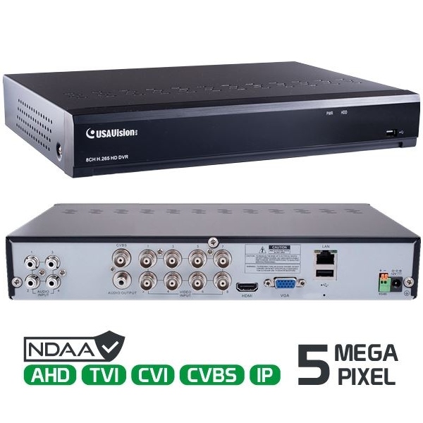 79-227-08100_BNC-DVR_Geovision_UA-XVL810_B01 8Kanal DVR NVR Rekorder BNC und 4xIP-Kanal Analog Onvif APP BNC UA-XVL810
