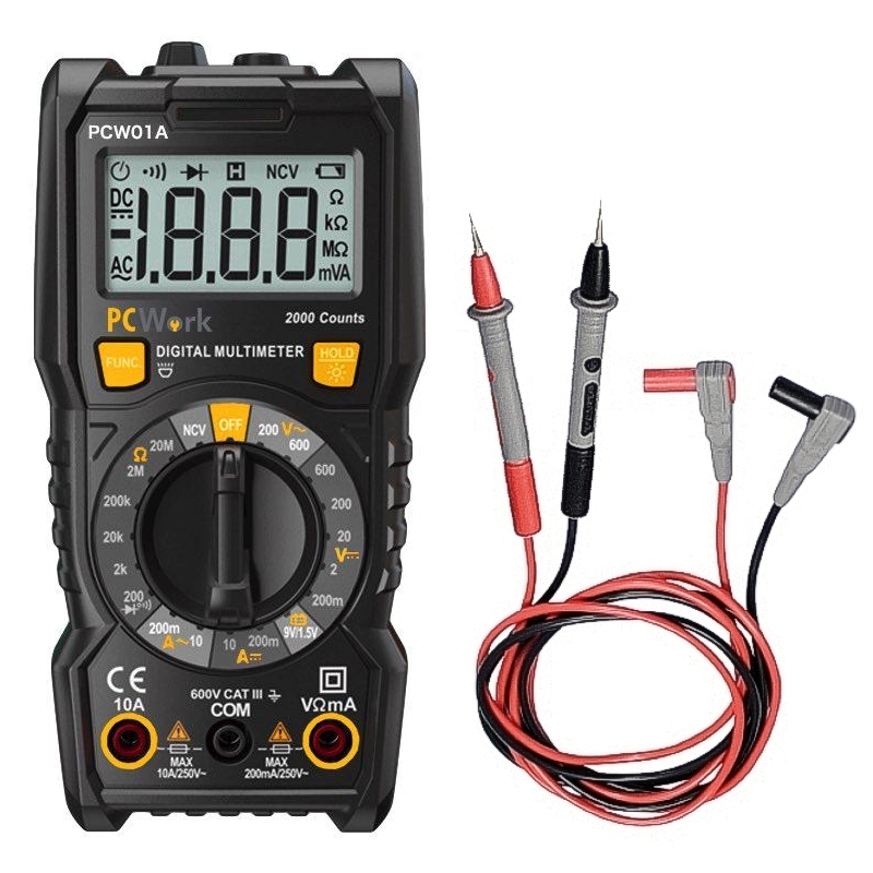 Multimeter_Messgeraet_PCW01A_90-798-03100 Messgerät Universalmessgerät PCWork PCW Digitales Multimeter