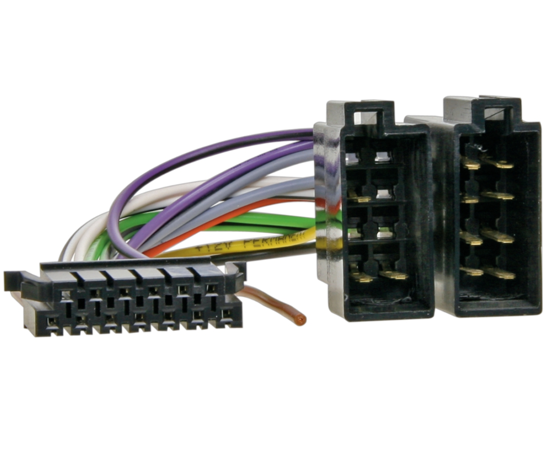 Autoradio Anschlusskabel für JVC Autoradio 13pol auf DIN ISO