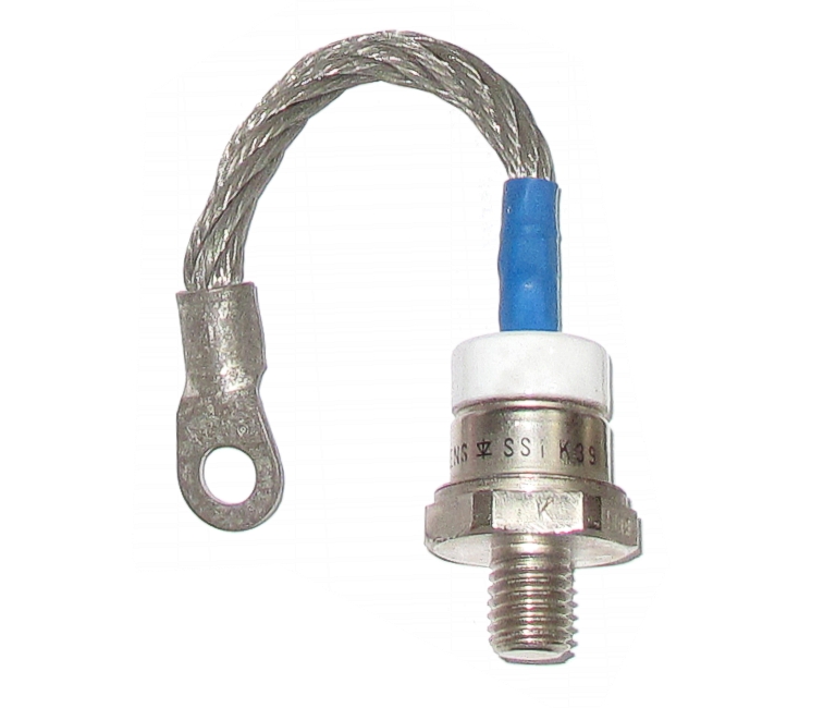 SSI_K39_40_Diode_160-200A-_9-541-00562 160A Diode 255A 700V SSi K39 Schraubdiode Metall M12 Kathode am Gewinde