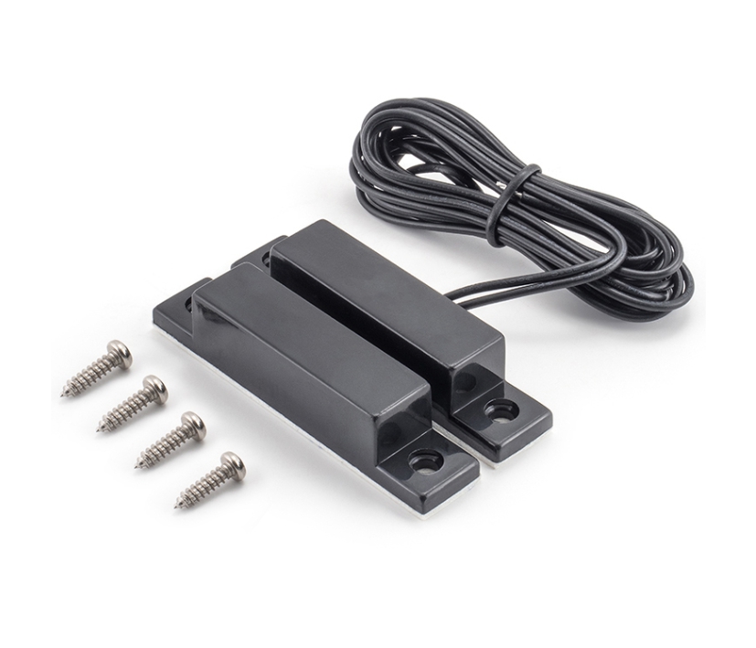 Magnetkontakt Reedkontakt Reedschalter Schwarz 54x13mm NO im Auslieferzustand