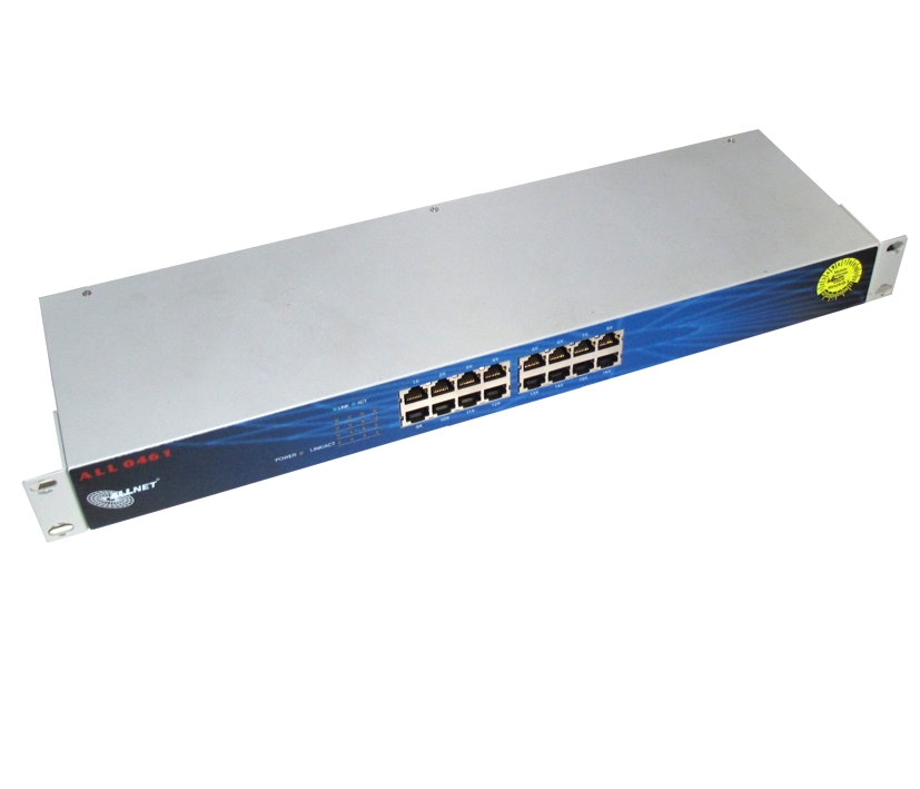16port_Switch_ALL0461_66-840-03478 19zoll Switch 16Port LAN 10-100Mbit +++ Gebrauchtgerät +++