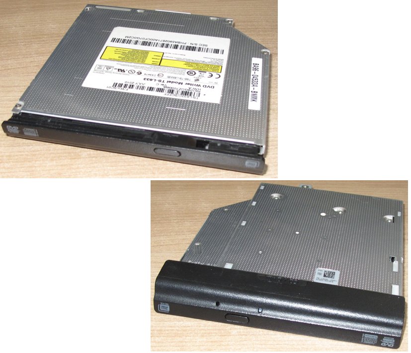 DVD-Brenner_Toshiba_TS-LS633_62-624-02070_B01 CD-DVD-Brenner SLIM Toshiba TS-L633C für Notebook gebraucht