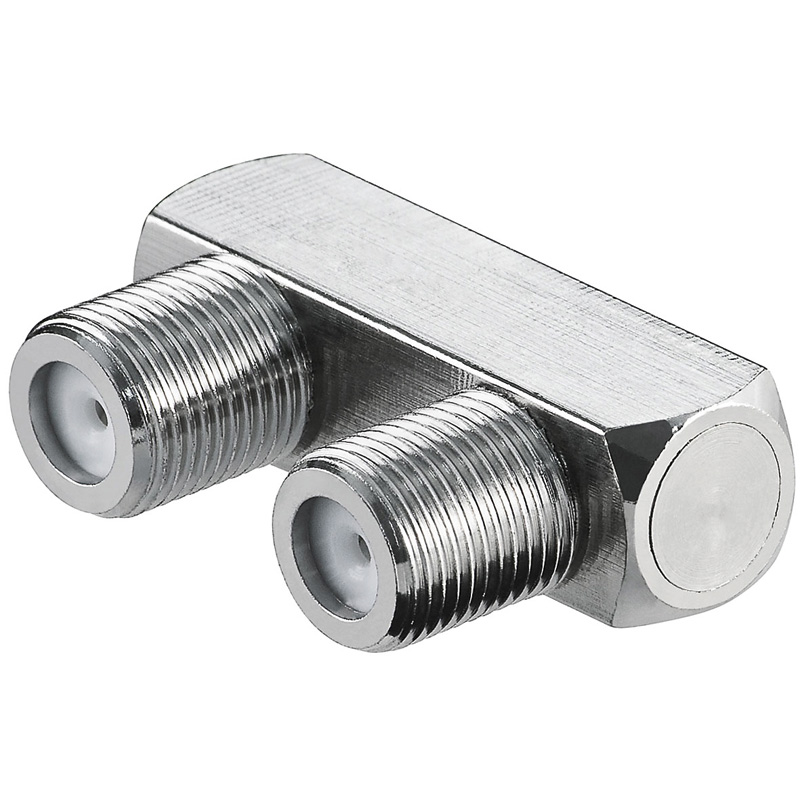 78-320-00120_F-Stecker_U-Stueck F-Stecker Verbinder U-Stück F-Buchse F-Buchse