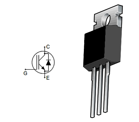 IGBT 15N60T Transistor N-Kanal 600V 35W TO220 IGBT 15N60T Transistor N-Kanal 600V 35W TO220