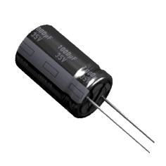 25-716-00076_elko_1 Elko 330uF 35V radial H12,5x10mm RM5