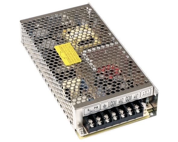 Duo-Netzteil-5V-24V-125W-93-808-06210-B257b83f7f59f2e Duo Netzteil 5V 24V 125W 2fach Ausgang 2xMinus-Out Case Schaltnetzteil