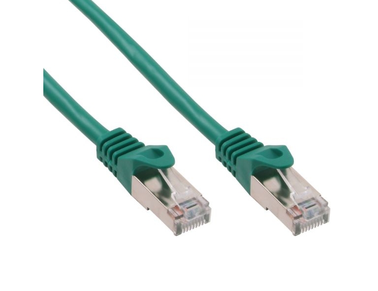 LAN-Kabel-Gruen-53-800-00445 0,25m LAN Kabel Cat5e Patchkabel Grün SFUTP