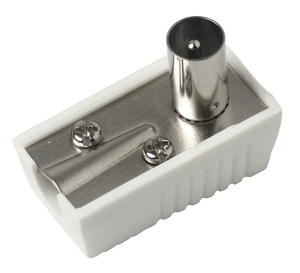 39-309-00011-Koaxstecker-gewinkelt Koaxstecker IEC Winkelstecker Schraubversion