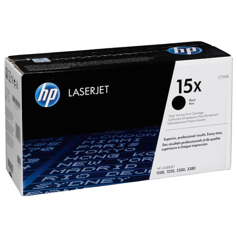 72-889-00435_C7115X_HP15X Toner HP-Nr 15X C7115X Original zu Laserjet 1000 1005 1200 1220 3310 3320 3330 3380 Canon 1210