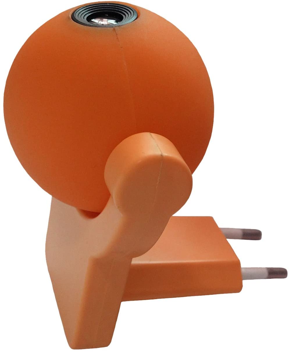 91-479-00385_Nachtlicht_mit_Projektor Nachtlicht Orientierungslicht mit Projektion und Drehkopf Tag-Nacht Sensor für Steckdose