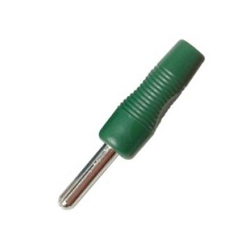 39-850-00019-2012-BB 4mm Bananenstecker Hartplastik Grün