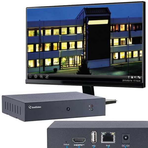 GV-IP Decoder Box MINI PoE für IP LAN Kamera auf HDMI Ausgang mit ONVIF PSIA RTSP