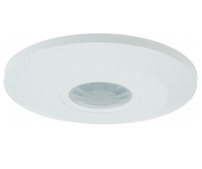 Decken-bewegungsmelder-flach-91-485-00390-11 Bewegungsmelder Aufputz Decke 230V 360° bis 2000W