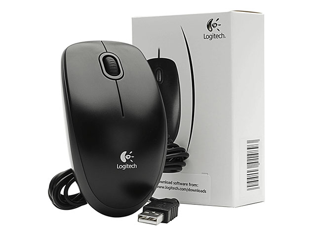 61-879-02149LlX3tqi6nERmR Maus Logitech USB Kabelmaus optical 800dpi Business