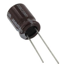 25-716-00400_elko_1 Elko 100uF 63V radial H13x10mm RM5