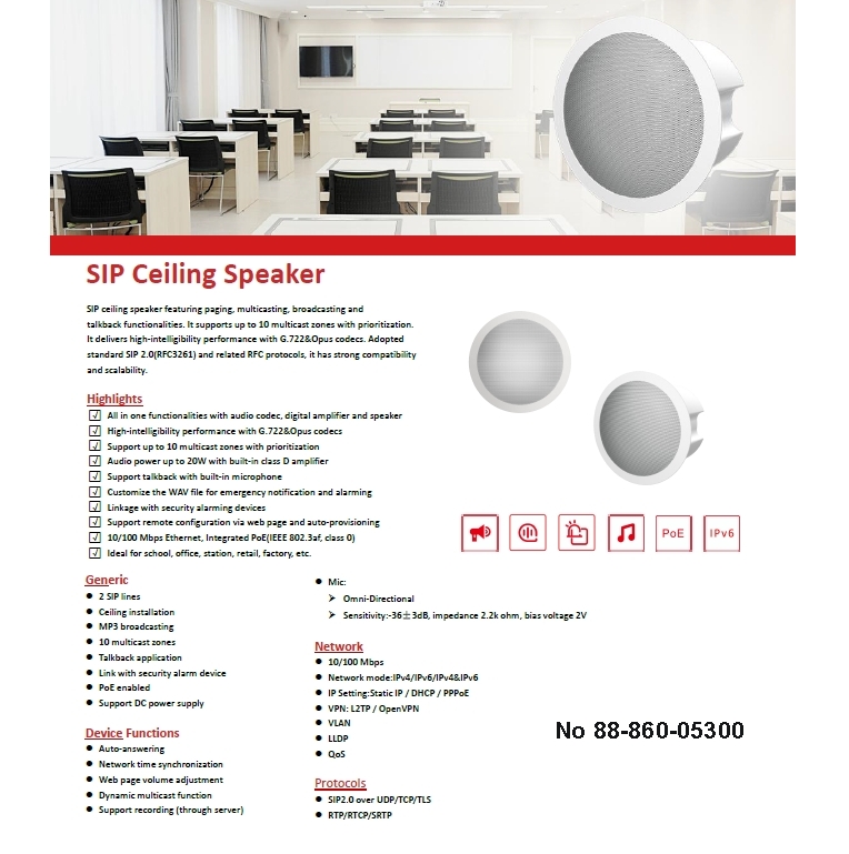 LAN_IP_Deckenlautsprecher_SIP_B08_88-860-05300