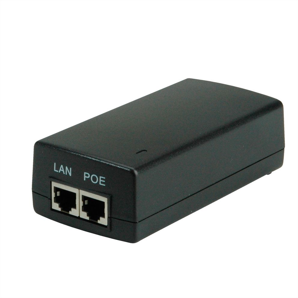 93-300-50457 PoE Netzteil 30W LAN Einspeisenetzteil 230V auf PoE 48V 10/100/1000Mbit Gigabit