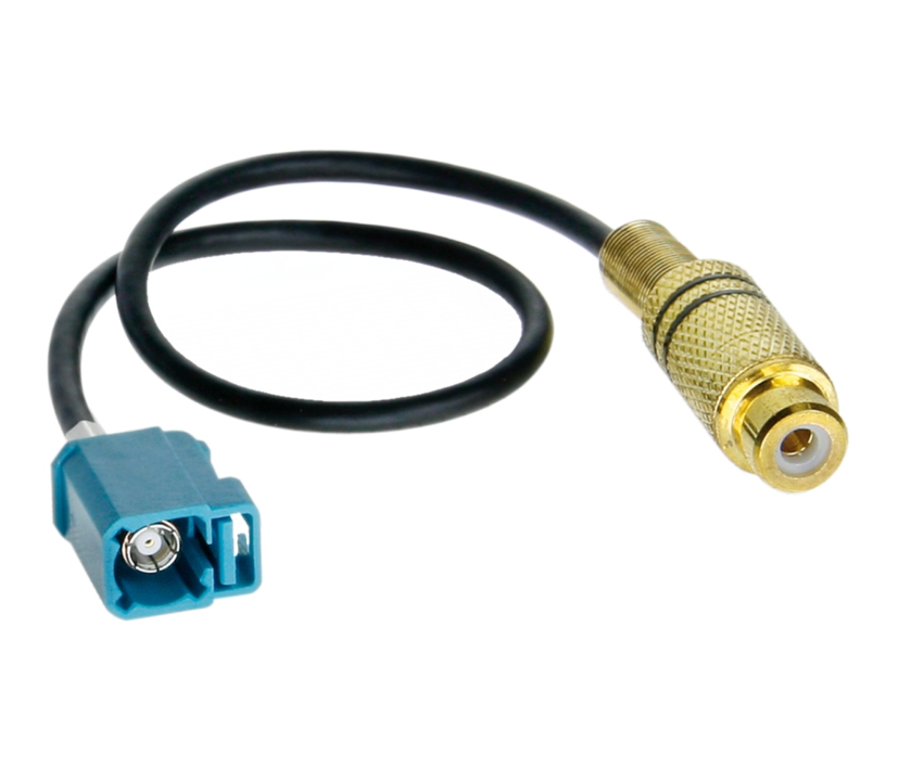 Fakra Adapter für Rückfahrkamera Adapter Fakra auch Cinchbuchse Fakra Adapter für Rückfahrkamera Adapter Fakra auch Cinchbuchse