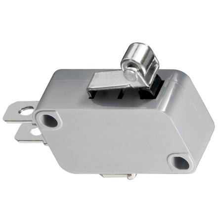 95-837-00210-Mikroschalter-2013-AA Mikroschalter 28x16x10mm Rollenhebel 5mm 1xUM 5-16A 125-250V