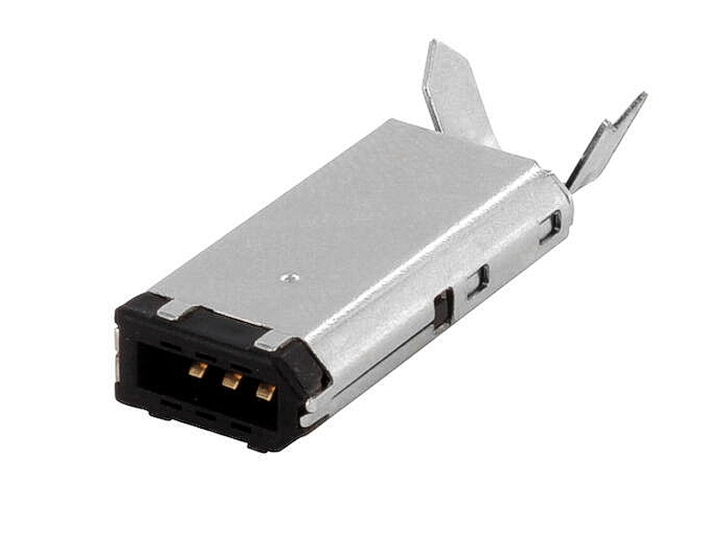 Firewire_stecker_40-200-00540 FireWire Stecker 6pin Lötversion IEEE1394