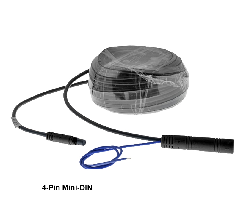 10m Kamerakabel für KFZ Kamera Verlängerung mit 4pin Mini-DIN Verbinder Stecker-Buchse