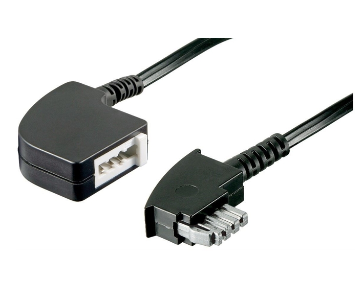 74-885-00130_TAE-N_Verlaengerung_2020 10m TAE-N Verlängerungskabel Stecker-Buchse