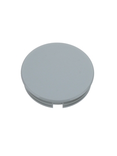 Kopie-von-51-705-03000_deckel_spannzangenknopf_b40 Deckel ohne Strich zu 36mm Drehknopf - Grau