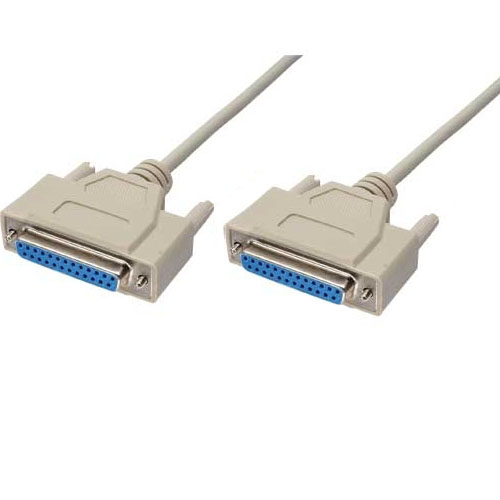 53-682-00130-2013-bu-bu-25pol-M-b1 2m SUB-D Kabel V24 Kabel 25pol Buchse Buchse