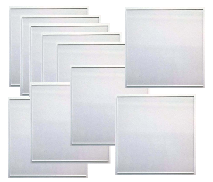 Glas Ersatzglas 10er Pack zu 95-837-00880 Hausalarm Alarmtaster
