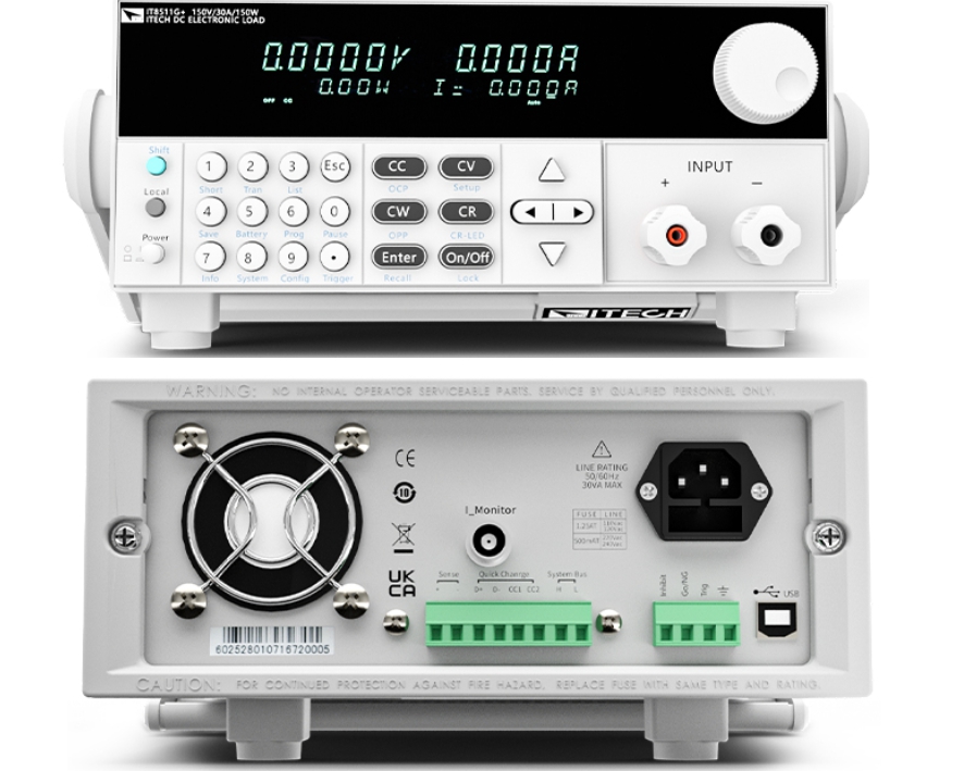 IT8512BG+ Elektronische DC-Last 600V 15A 300W USB LAN