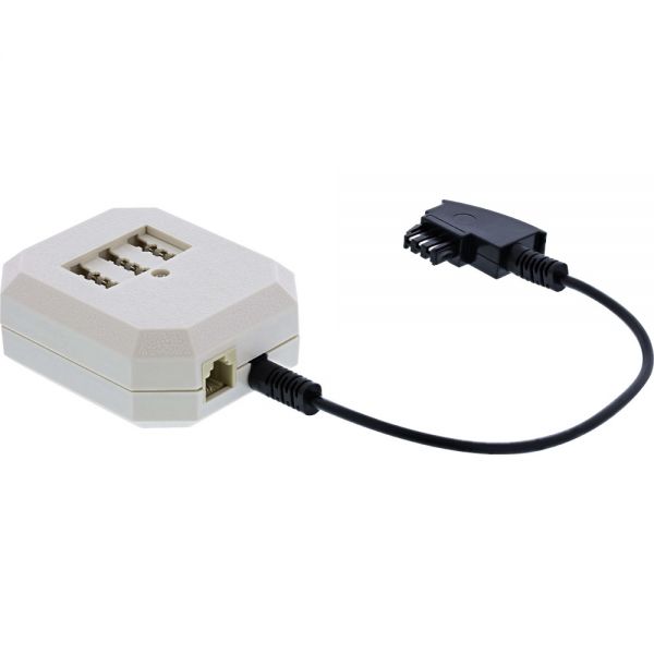 TAE-Adapter_NFF_76-882-01190 TAE Adapter TAE Stecker auf 3xTAE Buchsen NFF