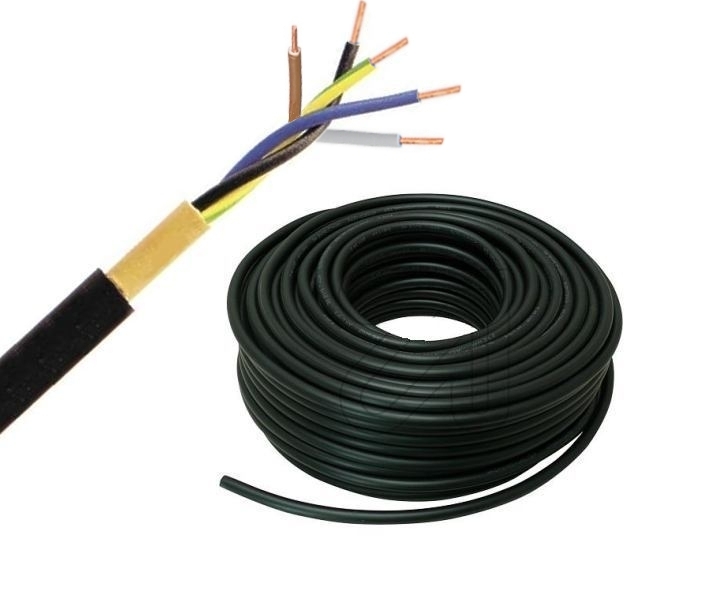 50m Erdkabel 5x 2,5qmm Erdkabel Stromkabel Netzleitung