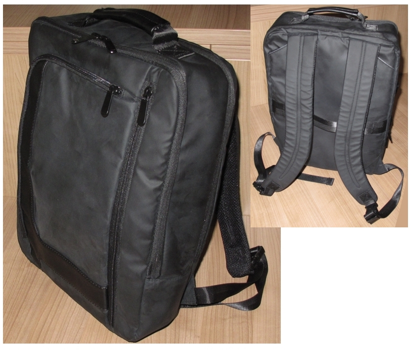 Notebook_Rucksack_B01_72-102-00180 Laptop Notebook Rucksack Backpack max 16zoll Schwarz