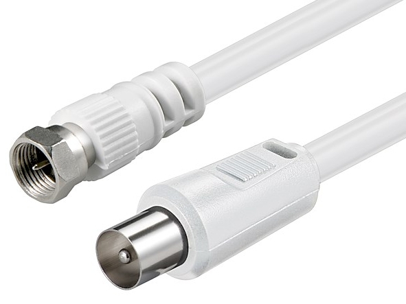 SAT-Kabel-F-auf-Koax_41-317-00940 5m TV SAT Kabel Koaxstecker auf F-Stecker