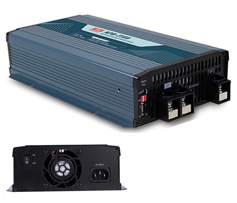 48V Ladegerät 1700W für Lithium oder Bleiakkus bis 25A Ladestrom 100-450Ah