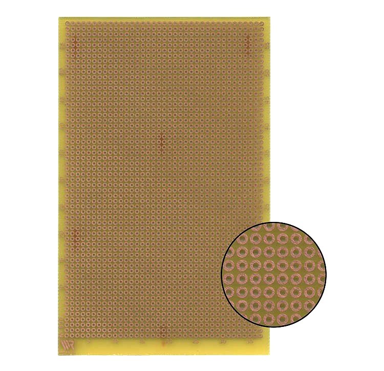 44-815-00075 Platine Lochraster 100x160mm Lötpunkte Epoxyd Euronorm Europaformat