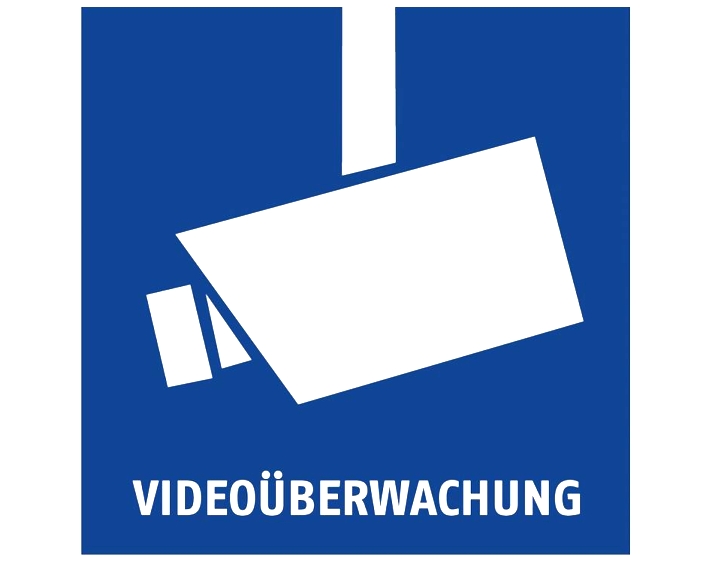 Schild_Videoueberwachung_DIN_Norm_79-304-00610 Schild Aufkleber Kameraüberwachung Videokamera