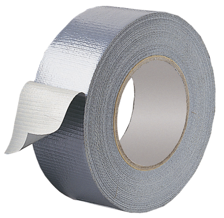 50m_Klebeband_Panzertape_97-905-00435 50m Klebeband Silber Gewebeklebeband Panzertape Breite 50mm