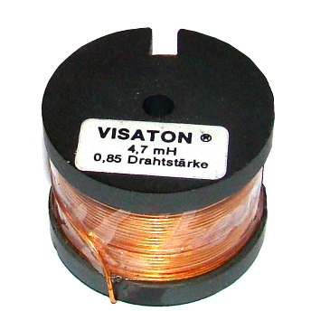 spule-fc-ferritspule-visaton-b2-henri-de Spule 8,2mH 0,75mm Draht 40x31mm (3706) Ferritspule