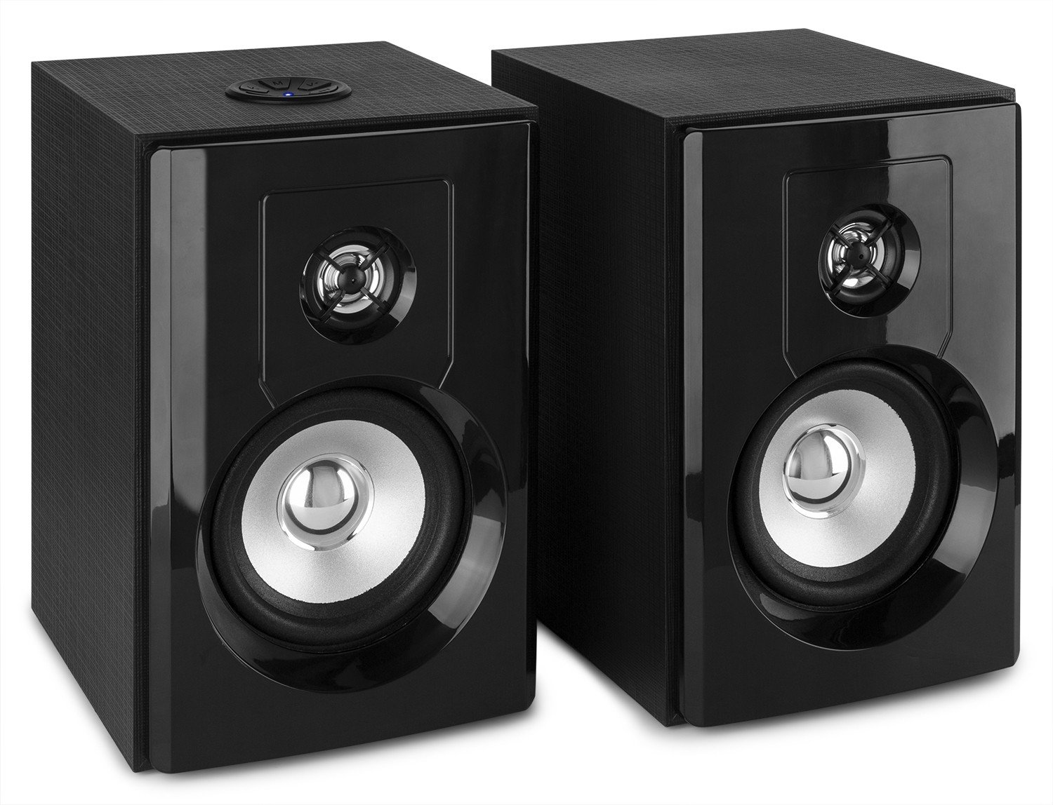 Aktivbox_mit_Bluetooth_USB_Cinch_64-800-03150_B1 Aktiv Lautsprecher 80W mit Bluetooth USB-Player AUX Cincheingang