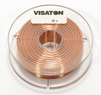 Luftspule_Visaton Spule 0,68mH 1mm Draht 0,40R 48x30mm Luftspule