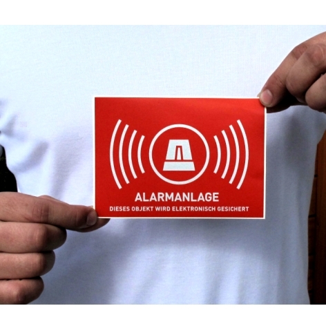 aufkleber-alarmanlage-79-304-00500-b1iUYU1PHhXyATs Schild Aufkleber Alarmanlage Alarmtechnik 74x53mm