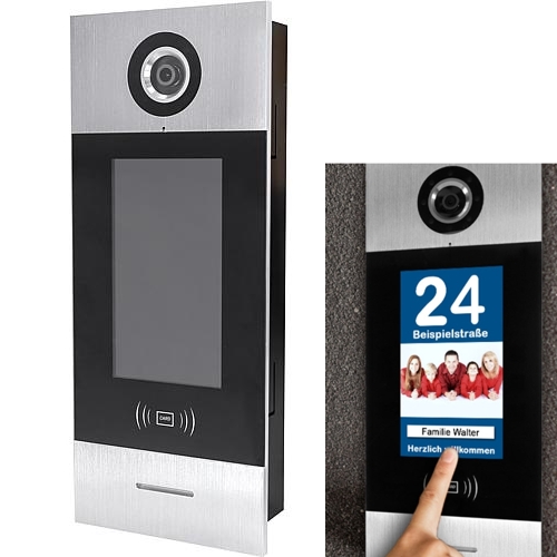 Villa_AS8_8fach_Tuerstation_2Draht_79-228-01800_B02 Villa AS-8 Kamera Türsprechanlage 2-Draht für bis zu 8-Familienhaus ohne Zubehör