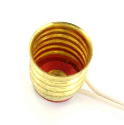 32-749-00011_OK_B Fassung E10 mit 400mm Zwillingslitze