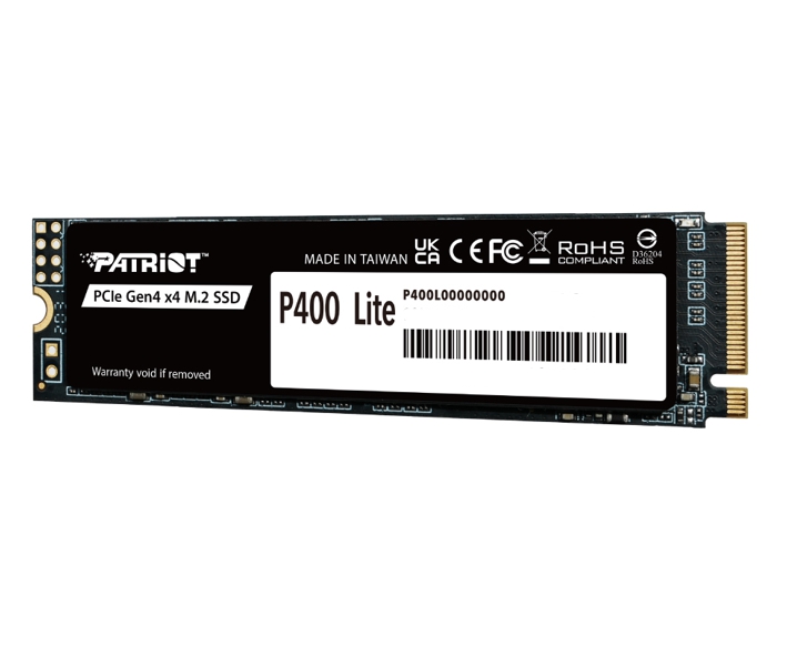 2TB = 2000GB M2 2280 NVME Festplatte PCIe Gen-4x4 Patriot P400Lite